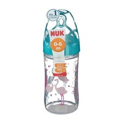 NUK (НУК) New Classic Babyflasche 150 ml mit Trinksauger Grosse 0 bis 6 Monate S (Farbe nicht wahlbar) 1 шт