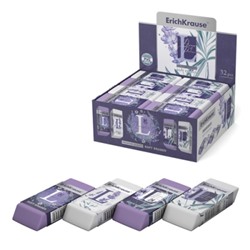 Ластик 60*25*10мм Lavender, прямоугольный, термопластичной резины, картонная упаковка