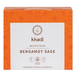 Khadi Naturkosmetik Shanti Soap Bergamot Sage 100g  Мыло Шанти Бергамот Шалфей 100г