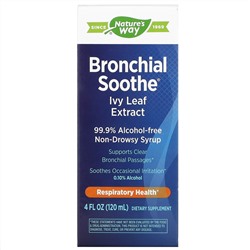 Nature's Way, Bronchial Soothe, экстракт листьев плюща, 120 мл (4 жидк. Унции)