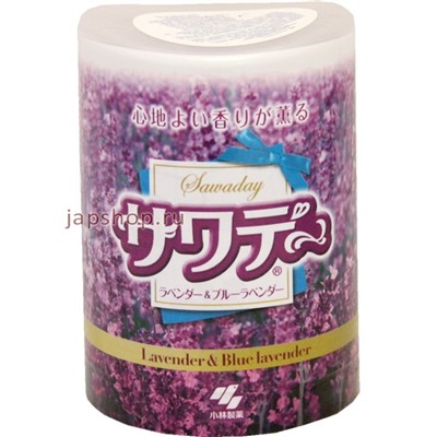 Kaori Kaoru Освежитель воздуха для туалета, аромат белой и лиловой лаванды, 140 гр.(4987072078716)