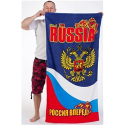 Полотенце RUSSIA «Россия вперед!» – именно такими пользуются наши спортсмены! №4