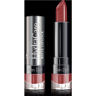 ADL-14 Губная помада матовая "Alvin D`or" HydraCare matte lipstick 3,7гр. (тон 14)