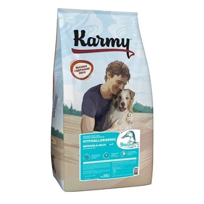 Karmy для собак Medium 10-25 кг & Maxi >25 кг Special Hypoallergenic Утка