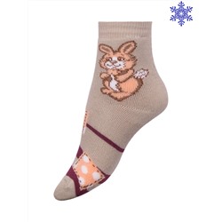Носки для детей "Little Bunny grey" 0-3 года