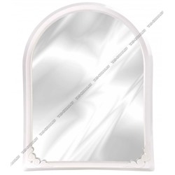 Зеркало "ф.арка" белый (50х39 h50см) (6)