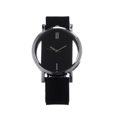 Часы наручные женские "Bolingdun", d=4 см, ремешок силикон, микс