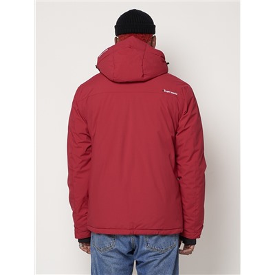 Горнолыжная куртка мужская красного цвета 88820Kr