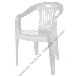 Белый Кресло "Комфорт-1" (54х53,5 h78см) нагруз.до