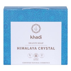Khadi Naturkosmetik Shanti Soap Himalaya Crystal 100g  Мыло Shanti Гималайский кристалл 100г
