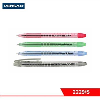Ручка PENSAN Q7 ORBIT, на масляной основе, шариковая Черная