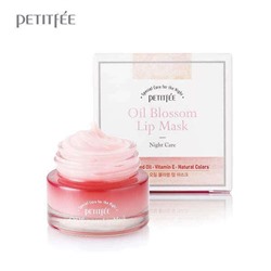 Маска для губ ночная с маслом камелии Petitfee Oil Blossom Lip Mask