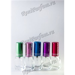 RENI Мини, 5 мл., стекло + микс металл микроспрей (красный, синий,розовый,фиолет, зеленый)