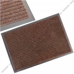 Коврик "Floor Mat" (50х80см) коричневый, "ребристый" .(20)