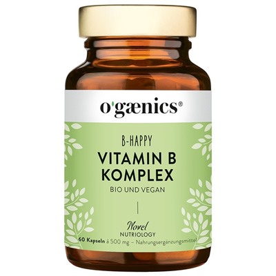 Ogaenics Vitamin B - Komplex Nahrungserganzungsmittel B - Happy, 1 шт.