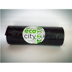 Мешок для мусора 240л. (45мкм) /100*125см/ "ECO CITY" (10шт