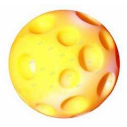 Игрушка для собак Мяч луна средняя 9,5см Зооник С017