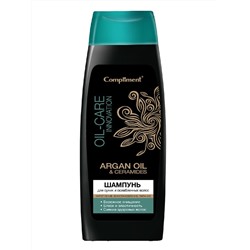 Комплимент Argan Oil & CERAMIDES Шампунь  для сухих и ослабленных волос, 400мл 875245