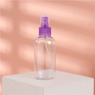 Бутылочка для хранения, с распылителем, 160 мл, цвет МИКС/прозрачный