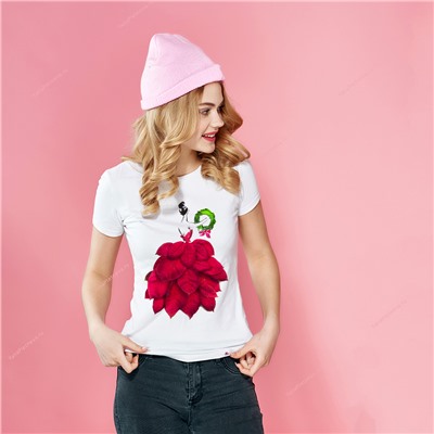 Женская футболка YanaPletneva - Девушка с венком