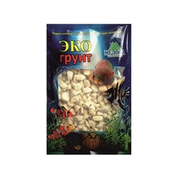 Мраморная крошка для аквариума белая 5-10мм 3,5кг Медоса Г-0151
