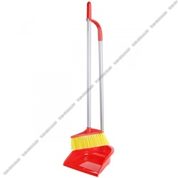 Набор "Sweep" красный (совок складной 20х27см+мягк
