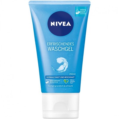 Nivea Erfrischendes Waschgel  Освежающий гель для умывания