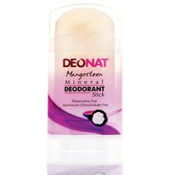 Дезодорант-Кристалл "ДеоНат" с соком мангостина розовый стик вывинчивающийся (twistup), 100 г