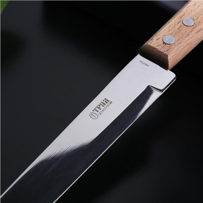 Нож кухонный «Универсал», поварской, лезвие 16,5 см, с деревянной ручкой
