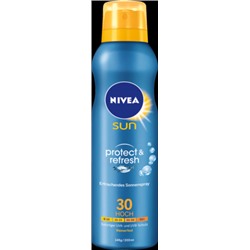 NIVEA SUN Спрей для загара Protect и Refresh LSF 30, 200 мл