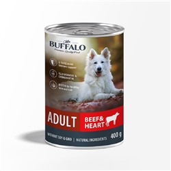 Mr.Buffalo корм для собак Говядина и Сердце 400г консервы В401 (9)