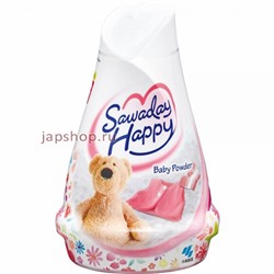 Sawaday Happy Baby Powder Освежитель воздуха для комнаты, с нежным ароматом детской присыпки, 120 гр(4987072088210)