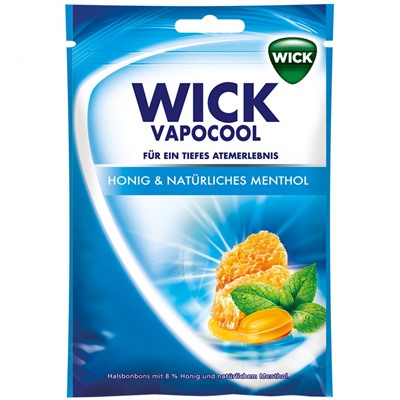 WICK (ВИК) VAPOCOOL Honig & naturliches Menthol 72 г