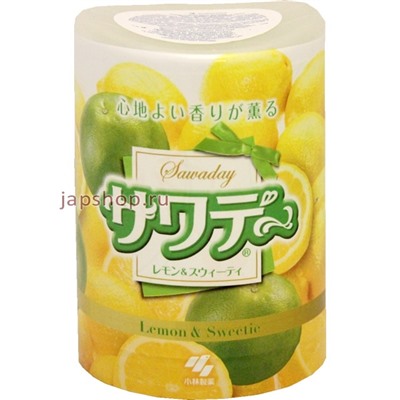 Kaori Kaoru Освежитель воздуха для туалета аромат лемонграсса, 140 гр(4987072078723)