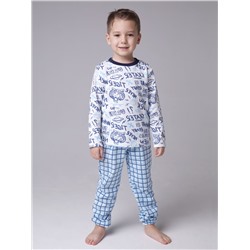 Пижама: Джемпер, брюки "Пижамы 2021" для мальчика (2691232)