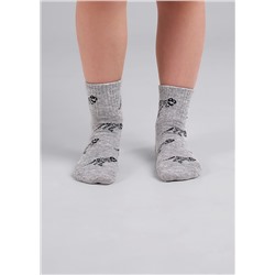 Носки для мальчика CLE С1489 20-22,22 меланж серый