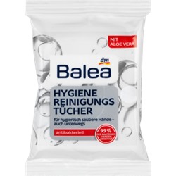 Balea (Балеа) Гигиенические Очищающие салфетки, 10 st