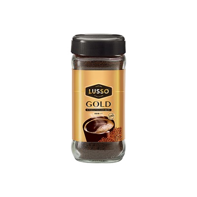 «LUSSO», кофе Gold, растворимый, 95 г