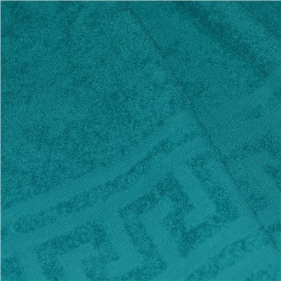 Полотенце махровое, г/к, 70х140, арт. ВТ 70-140Г, 380 гр/м2, цвет: 504-сине-зеленый