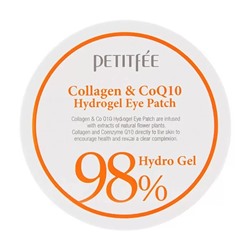Гидрогелевые патчи для глаз Petitfee Collagen & Q10 Hydrogel Eye Patch