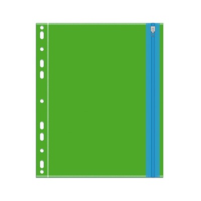 Папка для документов, формат А5, 180 мкм, зеленый 48210