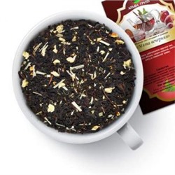 Чай черный "Мята вечерняя" Индийский черный чай с кусочками яблока, цедрой апельсина, листьев мяты и лимонной травы.                   804