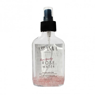 ARI ANWA Skincare Rosenquarz Rosenwasser Spray  Розовый кварц спрей с розовой водой