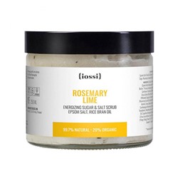 Iossi Rosemary Lime Sugar & Salt Scrub 250ml  Скраб с розмарином, лаймом и сахаром и солью 250мл