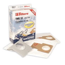 Мешки-пылесборники Filtero TMS 18 Экстра для пылесосов THOMAS XT/XS с системой Aqua-box, с держателем(стартовый набор)