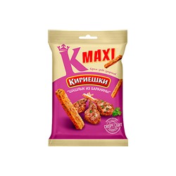 «Кириешки Maxi», сухарики со вкусом «Шашлык из баранины», 60 г