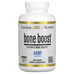 California Gold Nutrition, Bone Boost, добавка для поддержки здоровья костей, 120 таблеток