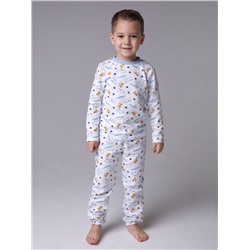 Пижама: Джемпер, брюки "Пижамы 2021" для мальчика (2691231)