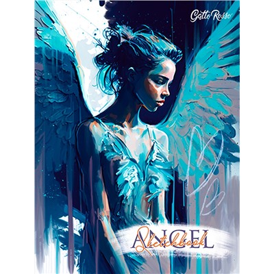 Gatto Rosso. Angel Sketchbook. Angel in Blue