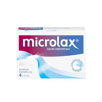 Microlax Rektallosung Klistiere (4 X 5 мл) Микролакс Клизмы 4 X 5 мл